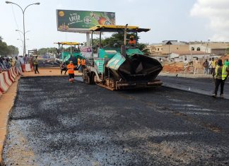 Togo/ route Lomé-kpalimé:Enfin le démarrage du butimage.