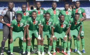 CAN Total Cameroun 2022: La Fondation EBOMAF Soutient les Étalons du Burkina Faso avec un chèque de 50 millions.