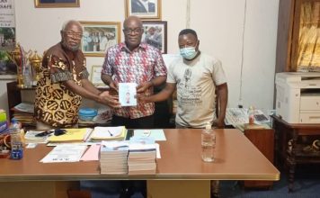 Togo/littérature : Mr GAVLO sous le charme de LA MALÉDICTION D’ABOMEY de ALABASSA WOROU….