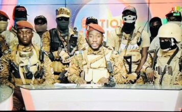 Coup d’État/Faso: Le Capitaine Ibrahim Traoré, nouvel homme fort du Burkina-Faso..