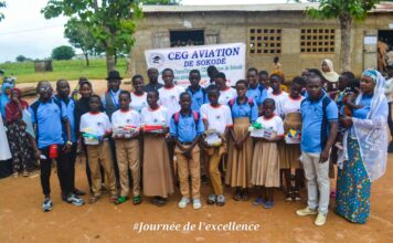 Sokode/Culture de l’excellence : Les meilleurs élèves du CEG Aviation largement récompensés par leurs aînés…