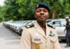 Togo : le chef d’escadron Adjari Akata Magnassima, un expert de la logistique militaire à la tête du Garage central administratif.
